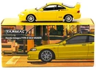 Tarmac Works Sunlight Yellow Honda Integra TYPE R DC2 MUGEN 1:64 T64G-TL059-YL