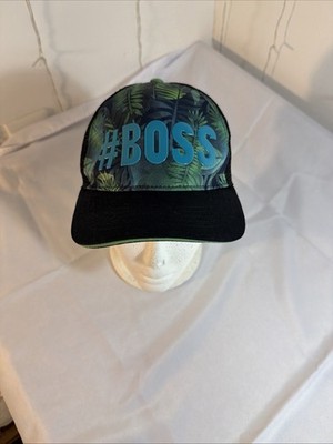The Children s Place Boys #BOSS Trucker Hat S/M 4-7 Mesh Snapback