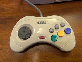 Sega Saturn White Console (JP) w/ Cables And In The Hunt (JP). Please Read Desc