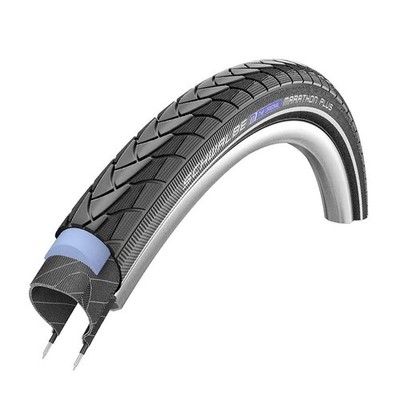 Schwalbe Marathon Plus Tire 700x45C, Wire, Clincher, Endurance, SmartGuard,