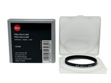 UNUSED in Box Leica E49 49mm UV UVa II Protection Filter Black 13030 JAPAN