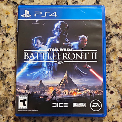 Star Wars Battlefront II PS4 NTSC-U/C 2017 Complete (Case & Disc)