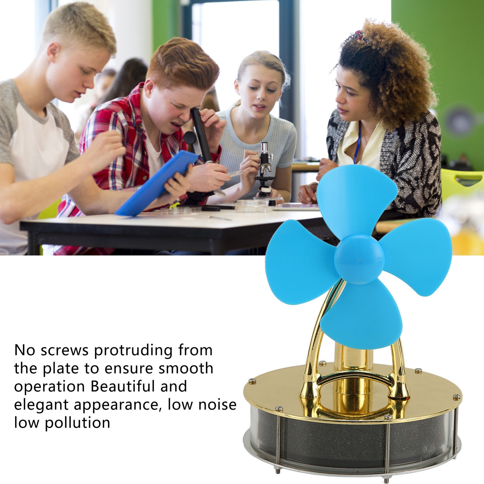 Low Temperature Stirling Engine Beautiful Physics Science Model Educational Toy