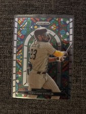 2022 Panini Prizm - Stained Glass Fernando Tatís Jr. #SG-1 Power Plaid Prizm /75