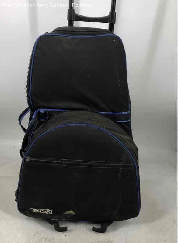Ross Remo UX Black White Percussion Batter Head & Glockenspiel In Carrying Bag