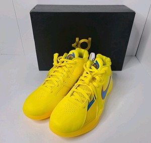 Nike Zoom KD 3 Christmas 2023 Basketball Mens 7 Womens 8.5 Yellow Nike ZOOM KD 3  main image 4