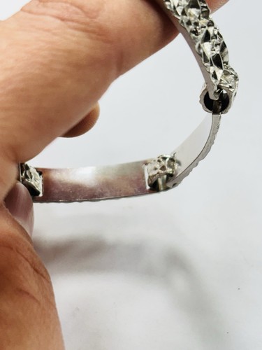 Silver bracelet possibly vintage Scandinavian - 第 5/7 張圖片