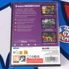 NEOGEO Arcade Collection 4  Evercade n&deg;22 [8 SNK Games/Metal Slug 4, Kof2002, Ar