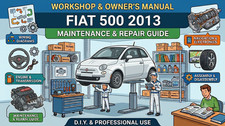 Vehicle Repair Handbook Workshop Manual For Fiat 500 2013