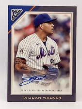 2022 Topps Gallery - Veterans Autographs Taijuan Walker #VA-TW (AU)