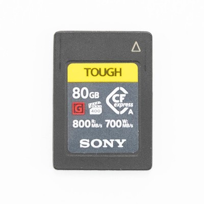 Sony CEAG80T TOUGH 80GB CFexpress Type A Memory Card - SKU#2089073