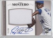 2014 National Treasures Rookie Material Signatures 79/99 Rafael Montero Auto 0n7