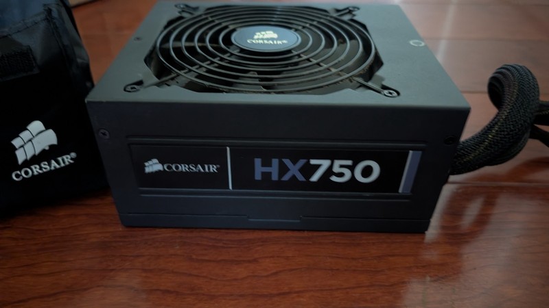 Corsair HX750 750W Power Supply 80+ Silver Semi-Modular ATX PSU w/ Mixed Cables