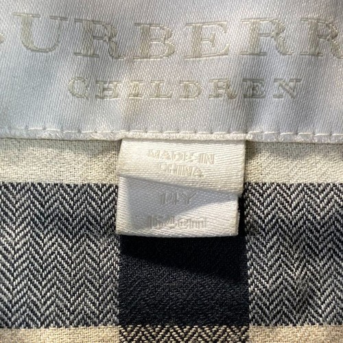 Burberry Girls Black Check Hooded Youth Polyamide Jacket Outerwear Size 14Y - Picture 4 of 8