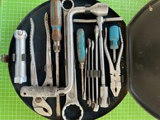 Hazet Round Tourist Tool Kit  VW Porsche 356 1950s All Clips & Tools -Complete