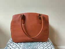 MARK AND GRAHAM BROOKLYN CARRYALL LEATHER BAG TOTE HANDBAG