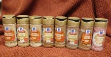 McCormick 2025 Holiday Series Of Finishing Sugars Complete Set Of 8 Rare Flavors