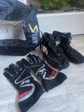 Racing/go Karting Racing Boots & Gloves Uk 6