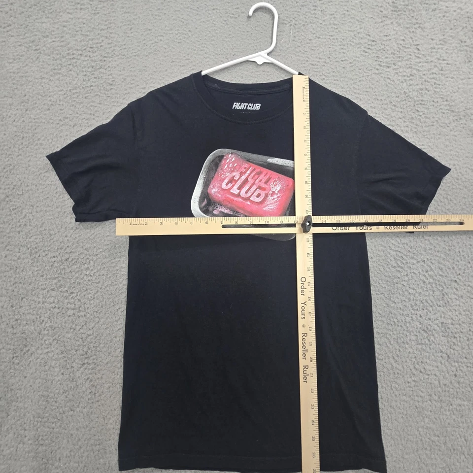 Camiseta gráfica promocional de la película Fight Club para mujer talla pequeña RARA manga corta Foto 4 de 4