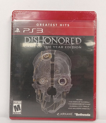 Dishonored: Game of the Year Edition (Sony PlayStation 3, 2013) - NEW/SEALED!