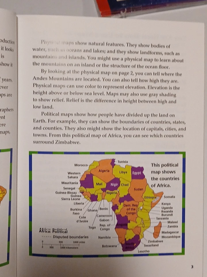 Where Am I ? (Harcourt Science: Level Reader Grade 4) 12 Page Booklet  - Image 3 of 4