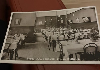 Speisesaal Southlands College Battersea Methodist Dr. Campbell Morgan Postkarte