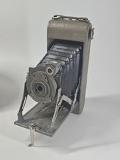 VINTAGE 1920s Rare Gray KODAK NO 1A POCKET KODAK SERIES II Bellows CAMERA