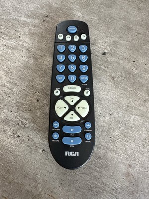 RCA Remote Control RCR451 Universal Multi-Function TV VCR DVD CBL Cable 4-Device