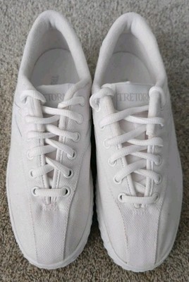BRAND NEW Tretorn Sneakers Women 8 Casual Canvas Low Top Lace Up White