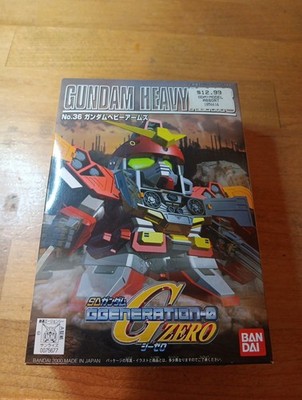 BANDAI GUNDAM HEAVYARMS   SD Gundam G Generation ZERO Assembled No.36 XXG-01H