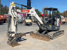 2023 Bobcat E50 Mini Excavator Trackhoe Backhoe Blade Aux Hyd Thumb Q/C bidadoo