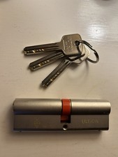 ultion 1-star plus euro cylinder lock 45/50 3 keys