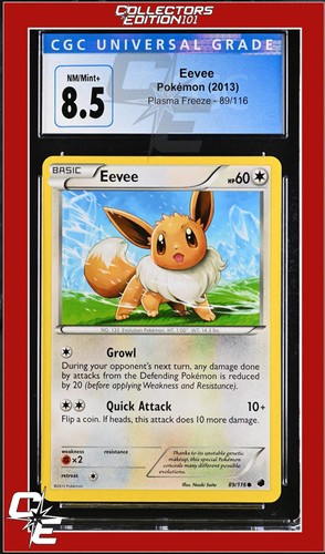 Eevee graded CGC 8.5 for sale on eBay