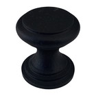 Cast Iron Cabinet Knobs with Smooth Circular .75 Inch
