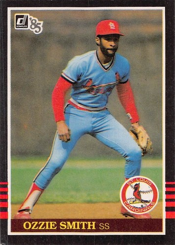 1985 Donruss Baseball Ozzie Smith #59 NM ST. LOUIS CARDINALS - 第 1/2 張圖片