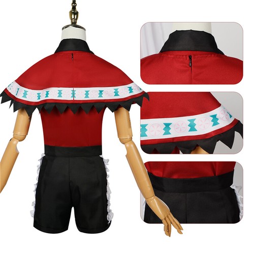 Anime OSHI NO KO Hoshino Rubii Arima Kana MEMCYO Cosplay Costume Halloween Dress - Picture 20 of 23