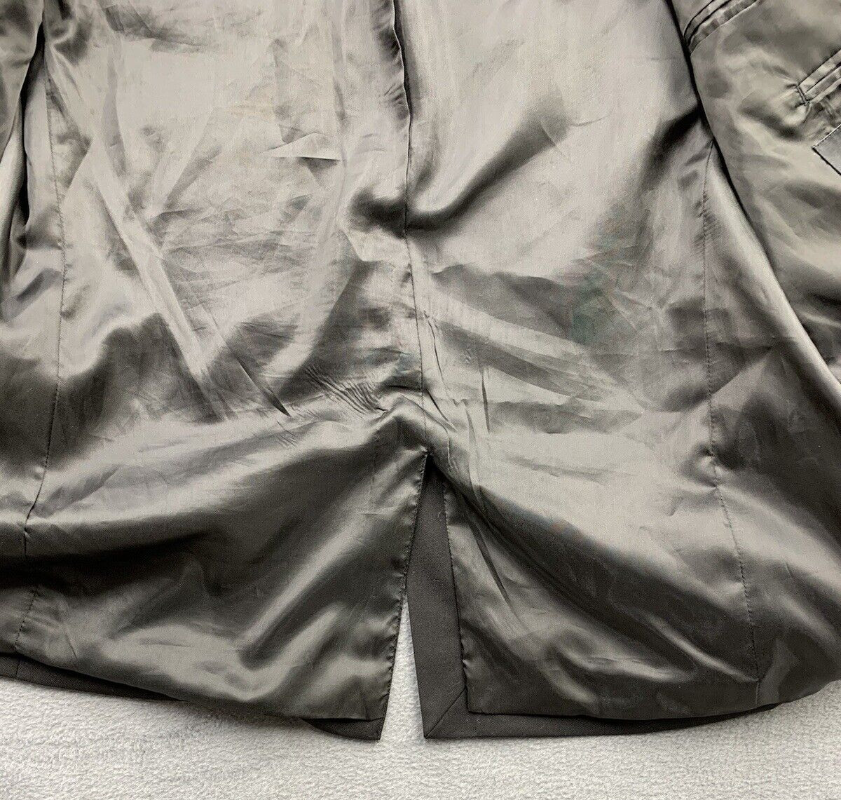 H&M Sport Coat Blazer Suit Jacket Mens Size 42R Black 2 Button Slim Fit Notched thumbnail 17