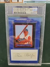 2013 HA Originals 1933 #173 RED ROLFE 16/17 Authentic Auto PSA/ DNA