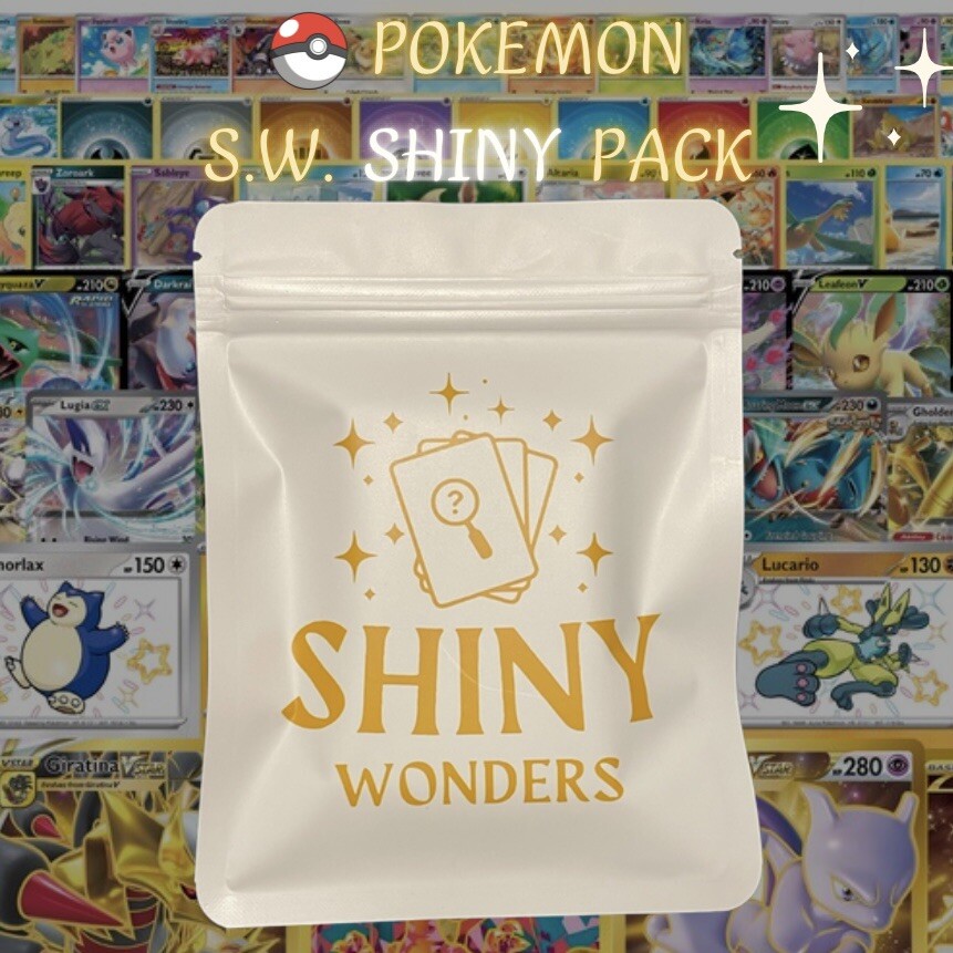 💎S.W. Official Shiny Pokemon Mystery Pack | Secret Rare 💎S.W. Official Shiny Pokemon Mystery Pack | Secret Rare