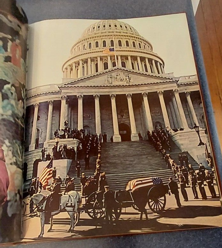 THE TORCH IS PASSED.. The Death Of A President JFK Associated Press Book Vintage - Picture 3 of 8