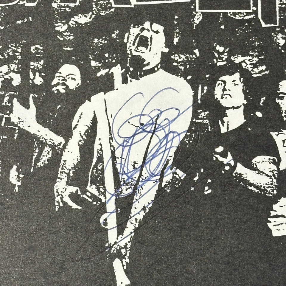 SIGNED! GG Allin Antiseen Violence Now Cock On The Loose 7” 1992 Autograph Vinyl Foto 3 de 4