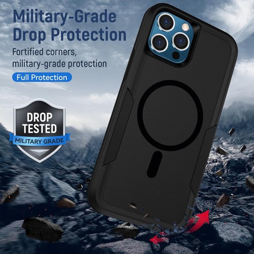 Funda blindada híbrida TUFF de grado militar con MagSafe para iPhone 16 Pro Max - - Imagen 2 de 6