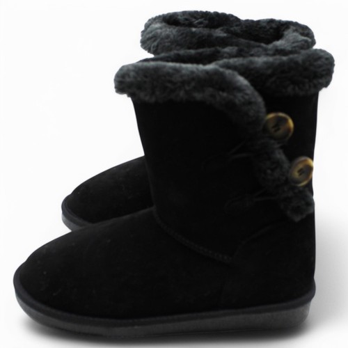 Marty Womens Faux Suede Cold Weather Winter & Snow Boots (Size 6) - 第 5/7 張圖片