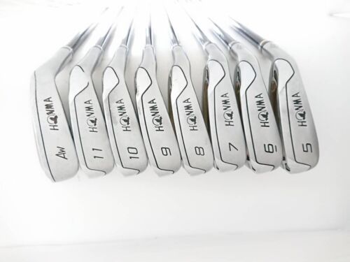 Lefty HONMA BERES IS-01 Iron Set 8pcs 5-11,Aw Flex L Ladies 2S ARMRQ 45 - Picture 3 of 4
