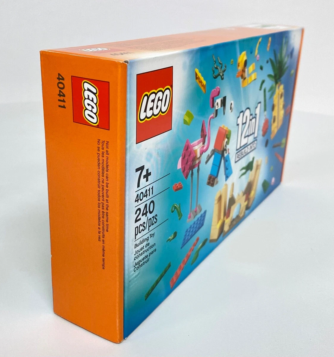 LEGO 40411 Creative Fun 12 in 1 Rebuild Into 240 Pcs New in Box