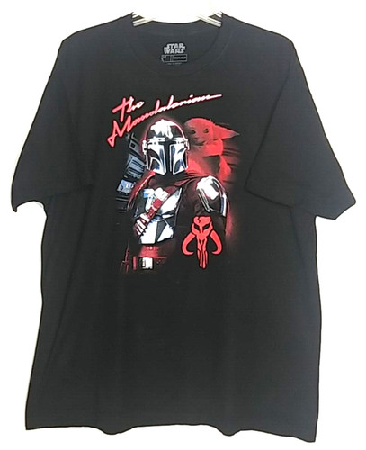 Star Wars The Mandalorian Mens Large Black Mondo Mandalorian Skull