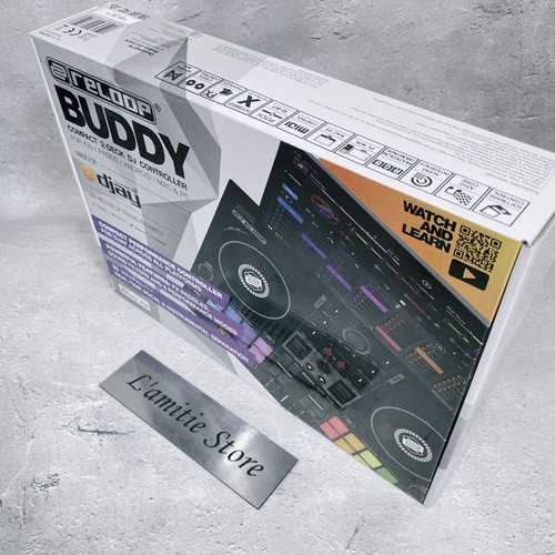 Reloop Buddy 2 Deck 2 Channel DJ Controller iOS Computer Japan Black Tabletop - Picture 9 of 21