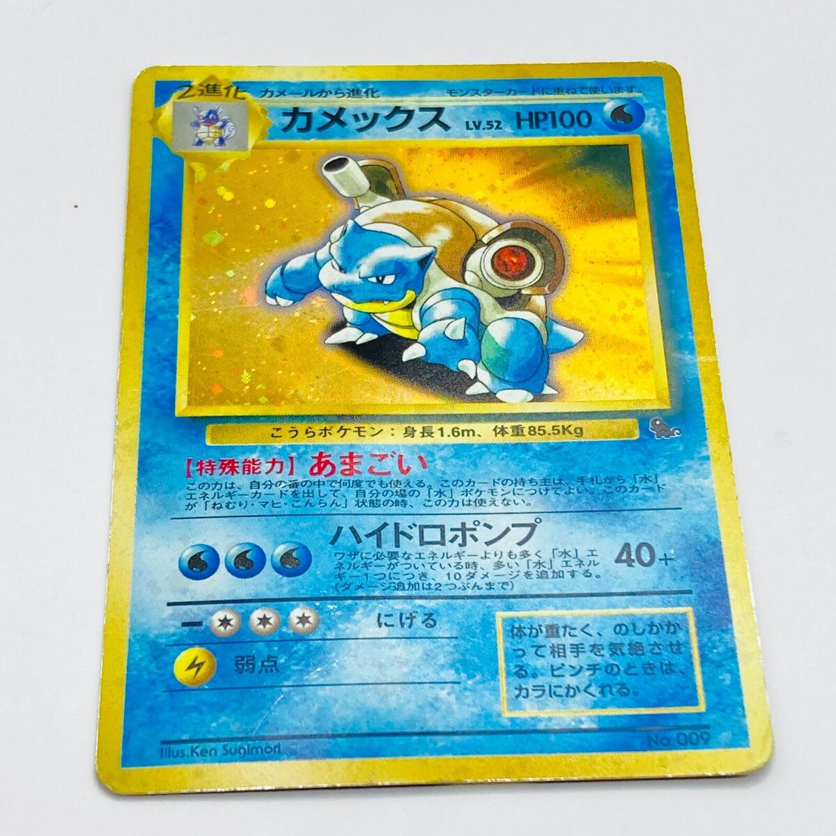 Blastoise Intro Pack Squirtle Deck Holo Japanese Pokemon Blastoise Intro Pack Squirtle Deck Holo Japanese Pokemon