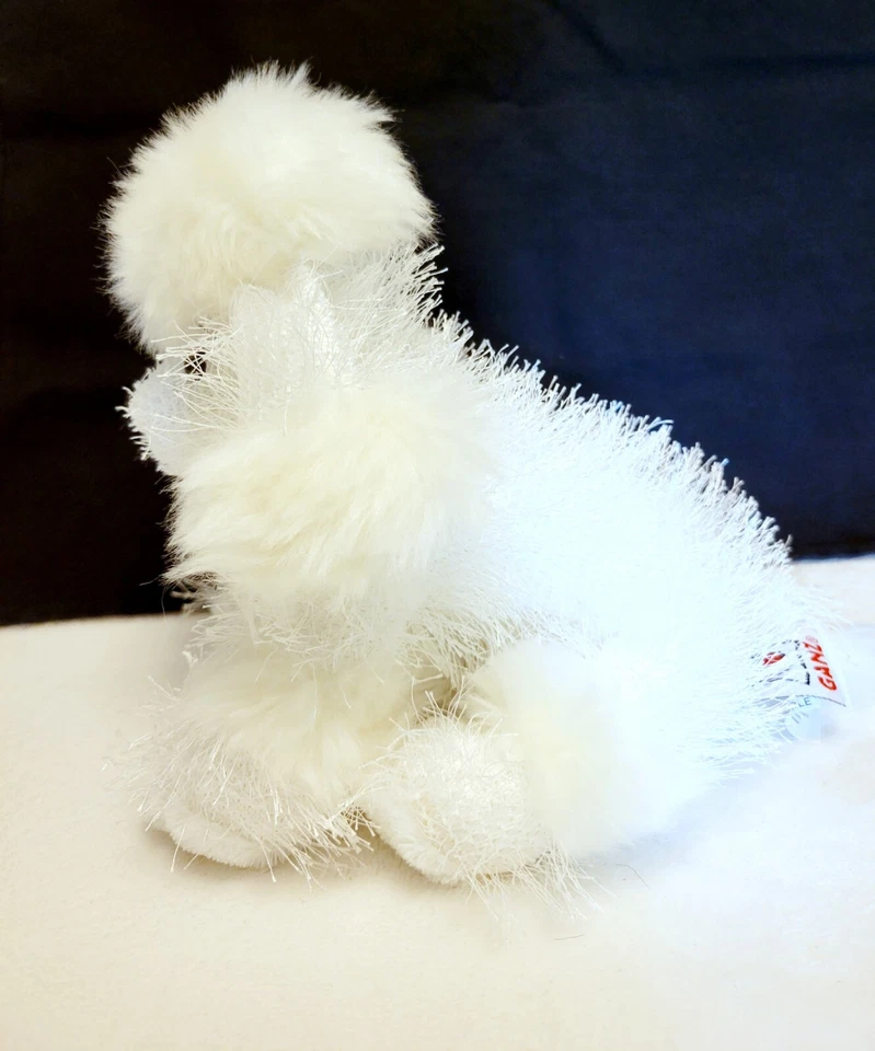 Ganz Webkinz Plush Poodle Dog White No Tags/Code - Image 3 of 4