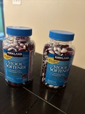 Kirkland Stool Softener 100 mg 2 Pack 400 each Docusate Sodium